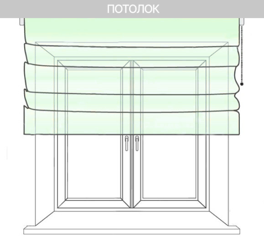 замер с монтажом на потолок